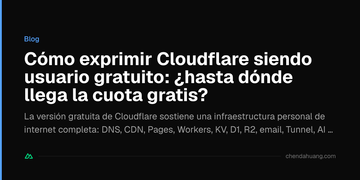 Cómo exprimir Cloudflare siendo usuario gratuito: ¿hasta dónde llega la cuota gratis?